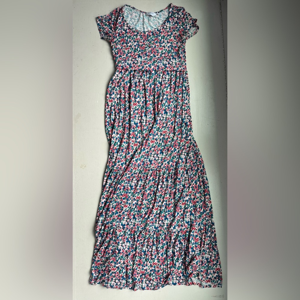 Seraphine Nursing/Maternity Floral Maxi Dress